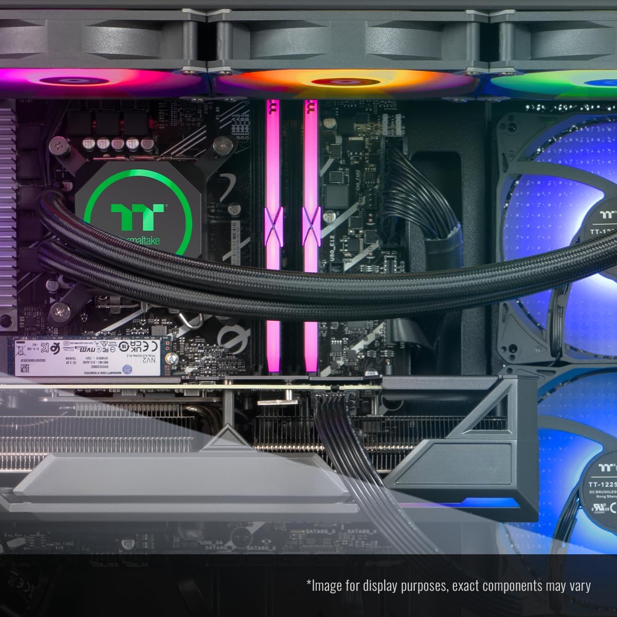 Thermaltake LCGS View 9897X-270 Gaming Desktop (AMD Ryzen™ 7 9800X3D, 32GB 6400MT/s DDR5 RGB Memory, AMD Radeon™ RX 9070 XT, 2TB NVMe M.2, WiFi, Windows 11) V27B-B850-97X-LCS