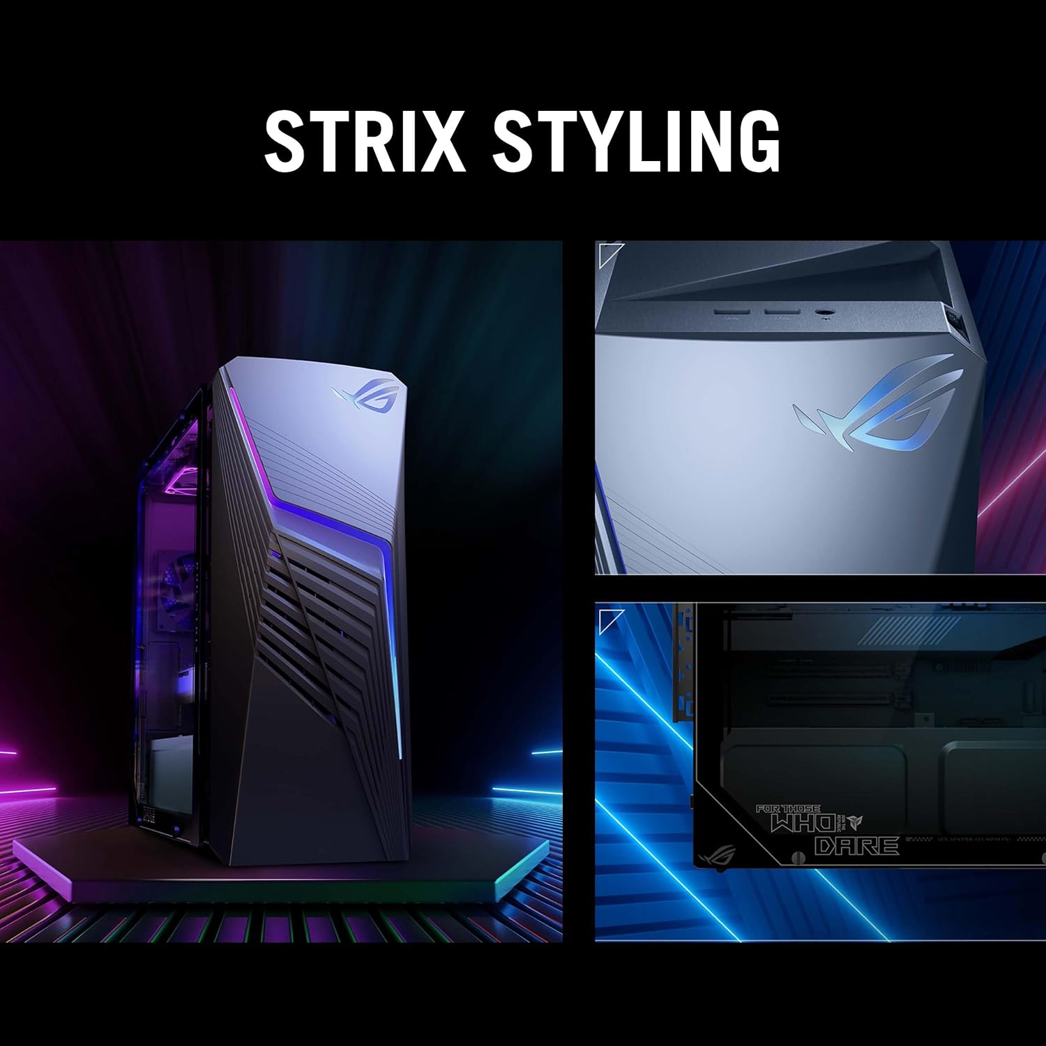 ASUS ROG G13CH (2024) Gaming Desktop PC, Intel® Core™ i7-14700F, NVIDIA® GeForce RTX™ 4060 Dual, 1TB NVMe™ PCIe® Gen4 SSD, 16GB DDR5 RAM, Windows 11, G13CHR-PS766