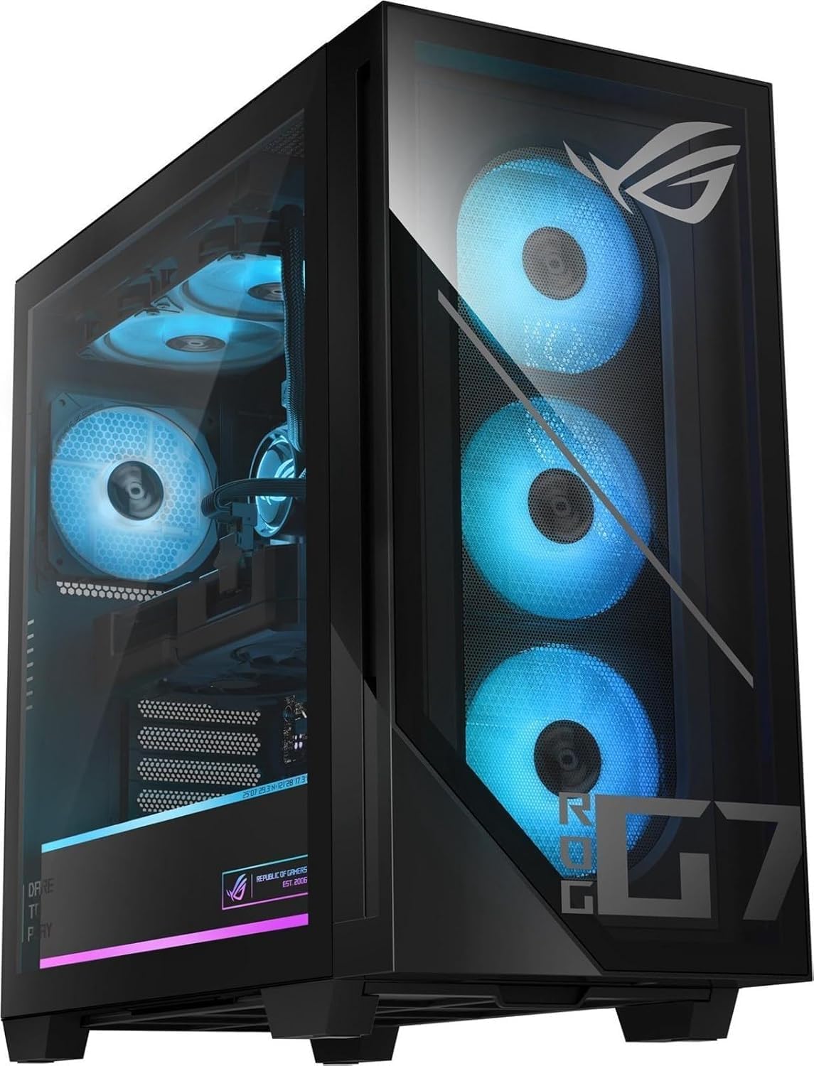 ASUS ROG Strix G700 Desktop 24TB Storage + SSD 192GB DDR5 RAM Win 11 Pro (Intel 15th gen Core Ultra 9 Processor Turbo Boost to 6.00GHz, NVIDIA GeForce 4060Ti RTX 8GB GDDR6) Gaming PC Computer