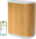 Windmill Air Purifier Max for Home - 3-In-1 Filtration for Dust, Smoke, & More - True HEPA Filter, Activated Carbon, & Pre-Filter - Ultra-Quiet - App Compatible - Covers Up To 1950 sq ft – Bamboo