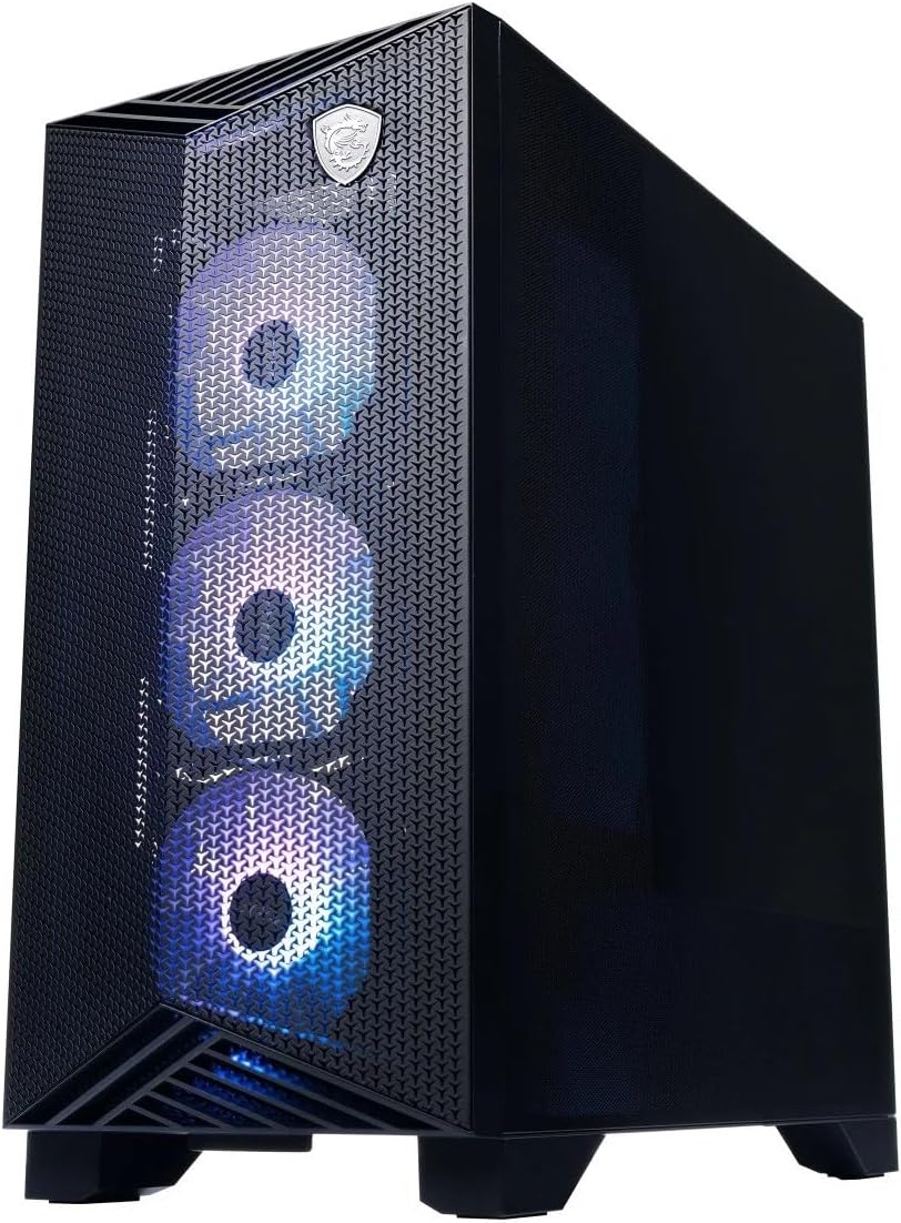 msi Aegis ZS Gaming Desktop, AMD Ryzen 9 9900X, GeForce RTX 5080, 32GB RAM, 2TB SSD, Liquid Cooling, Wi-Fi 7, Keyboard & Mouse Included, DIY Friendly, Windows 11 Pro