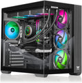 Thermaltake LCGS View u2880-380 Gaming Desktop (Intel® Core™ Ultra 9 285K, ToughRam 32GB DDR5 6400MT/s RGB Memory, NVIDIA® GeForce RTX™ 5080, 2TB NVMe M.2, WiFi, Windows 11) V38B-Z890-580-LCS