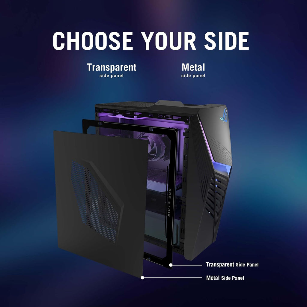 ASUS ROG G13CH (2024) Gaming Desktop PC, Intel® Core™ i7-14700F, NVIDIA® GeForce RTX™ 4060 Dual, 1TB NVMe™ PCIe® Gen4 SSD, 16GB DDR5 RAM, Windows 11, G13CHR-PS766