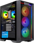Skytech Gaming Nebula Gaming PC, Intel i5 14400F 2.5GHz, NVIDIA RTX 5060, 1TB NVMe SSD, 16GB DDR5 RAM 6000, 650W Gold PSU, Wi-Fi, Win 11, Desktop
