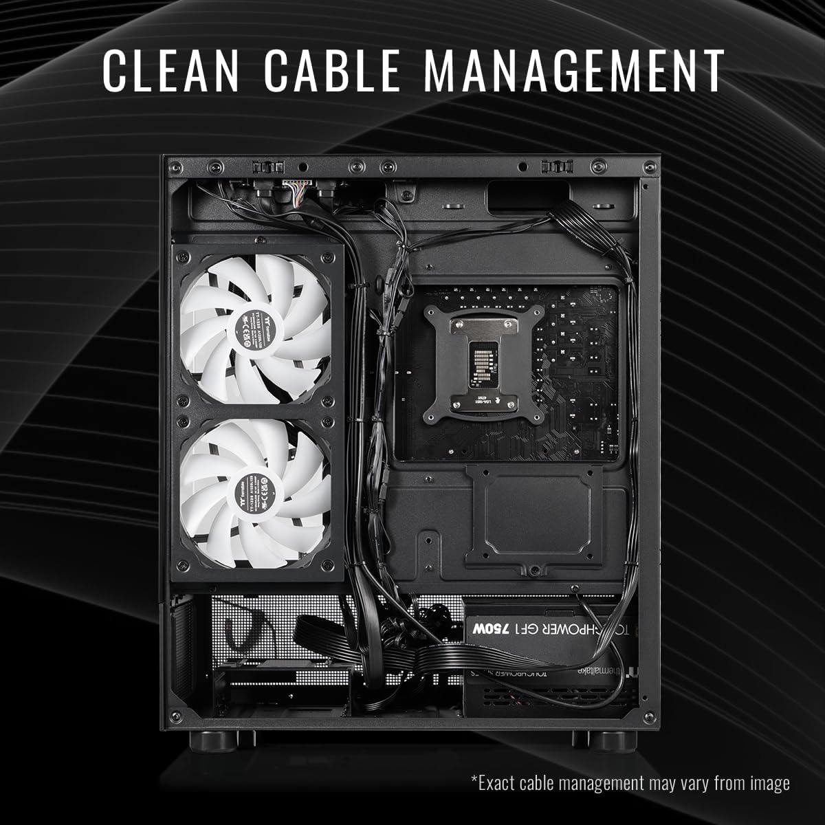 Thermaltake LCGS View u2660T-170 Gaming Desktop (Intel® Core™ Ultra 7 265KF, ToughRam 32GB DDR5 6000MT/s RGB Memory, NVIDIA GeForce® RTX 5060 Ti, 1TB NVMe M.2, WiFi, Windows 11) V17B-B860-56T-LCS
