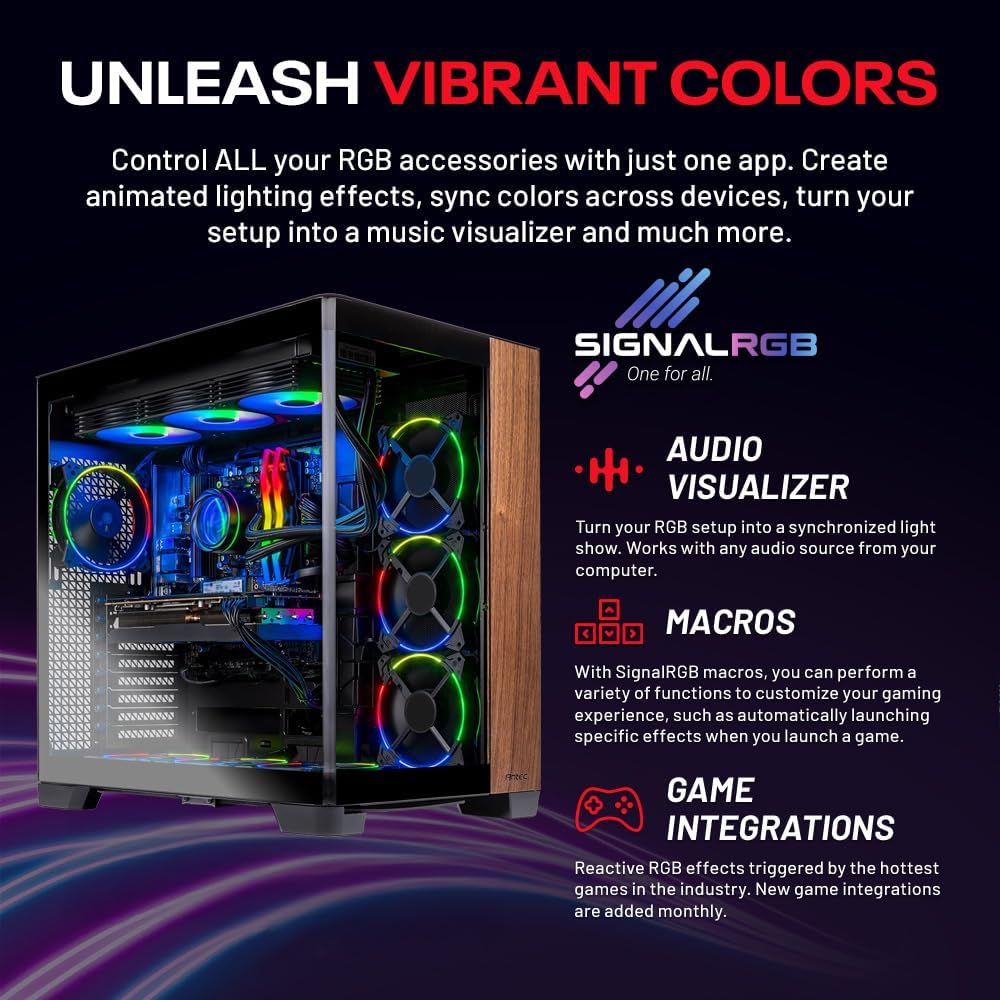 Skytech Gaming Prism 4 Desktop PC, Ryzen 9 9950X3D 4.3 GHz (5.7GHz), NVIDIA RTX 5080 16GB, X870 Board, 4TB Gen4 NVMe SSD, 64GB DDR5 RAM 6000 RGB, 1000W Gold ATX 3 PSU, 360mm ARGB AIO, Wi-Fi, Win 11
