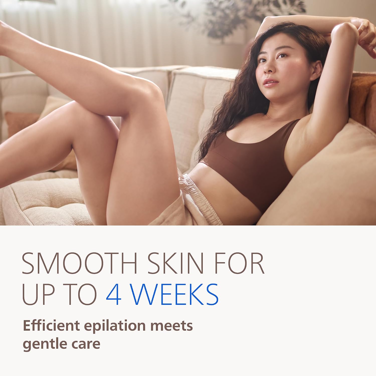 Philips Epilator Series 9000 - Cordless Wet and Dry Electric Epilator, Hair Removal for Legs, Body and Bikini, with ProGuide, 9 Accessories Including Pedicure Head, 60 min. Runtime, Model BRE728/00