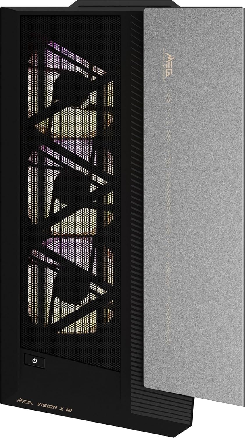 [2025] MSI MEG Vision X AI 2NVZ9-045US (Intel Core Ultra 9 285K, 192GB DDR5 RAM, 2X 2TB NVMe SSD, NVIDIA GeForce RTX 5090, Windows 11 Pro) Gaming Desktop PC