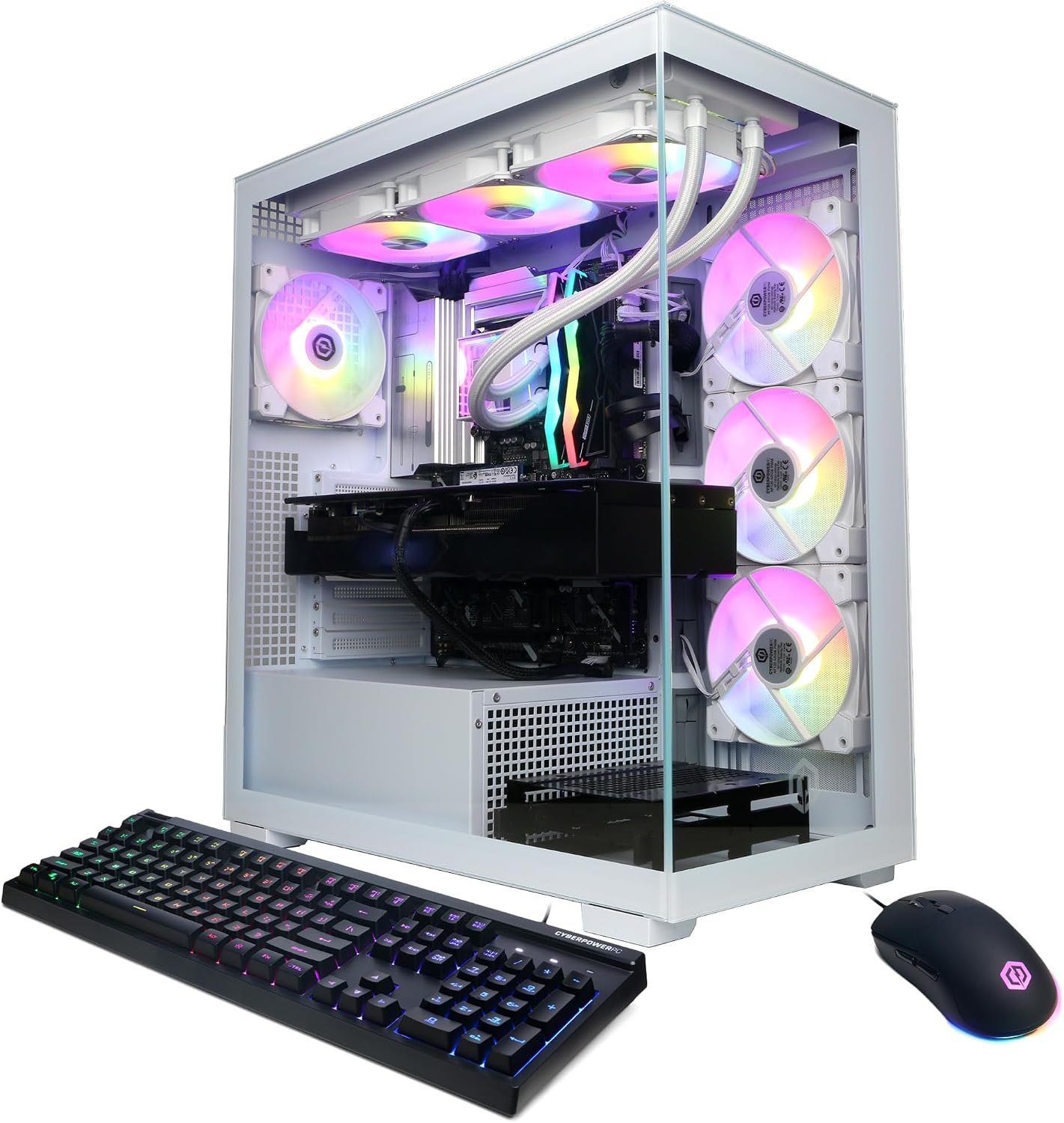 CyberPowerPC Gamer Xtreme Gaming PC Intel Core Ultra 9 285K 3.7GHz, GeForce RTX 5080 16GB, 32GB DDR5, 2TB PCIe 4.0 SSD, WiFi Ready & Windows 11 Home (GXiVR8620A8)