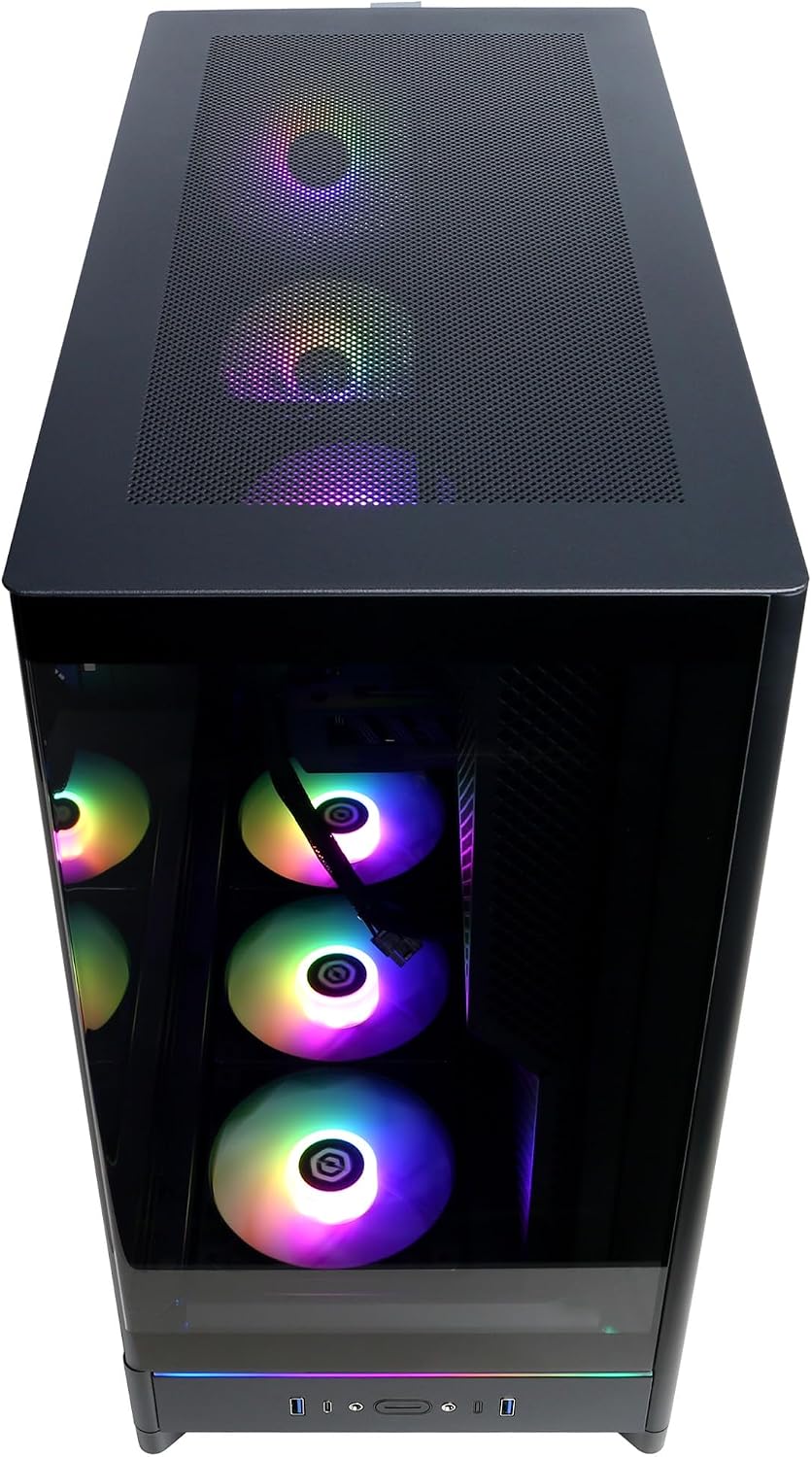 CyberPowerPC Gamer Xtreme VR Gaming PC, Intel Core Ultra 5 225F 3.3GHz, Arc B580 12GB, 16GB DDR5, 2TB PCIe 4.0 SSD, WiFi Ready & Windows 11 Home (GXiVR8060A33)