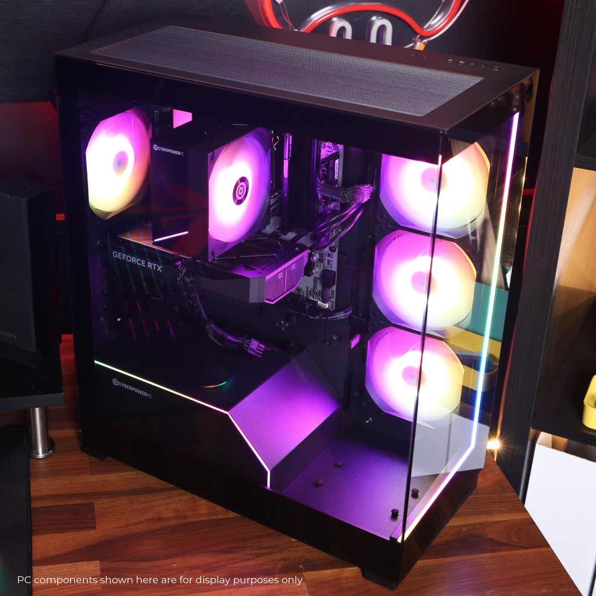 CyberPowerPC Gamer Master Gaming PC, AMD Ryzen 7 8700F 4.1GHz, GeForce RTX 5060 Ti 8GB, 16GB DDR5, 1TB PCIe 4.0 SSD, WiFi Ready & Windows 11 Home (GMA2900A3)