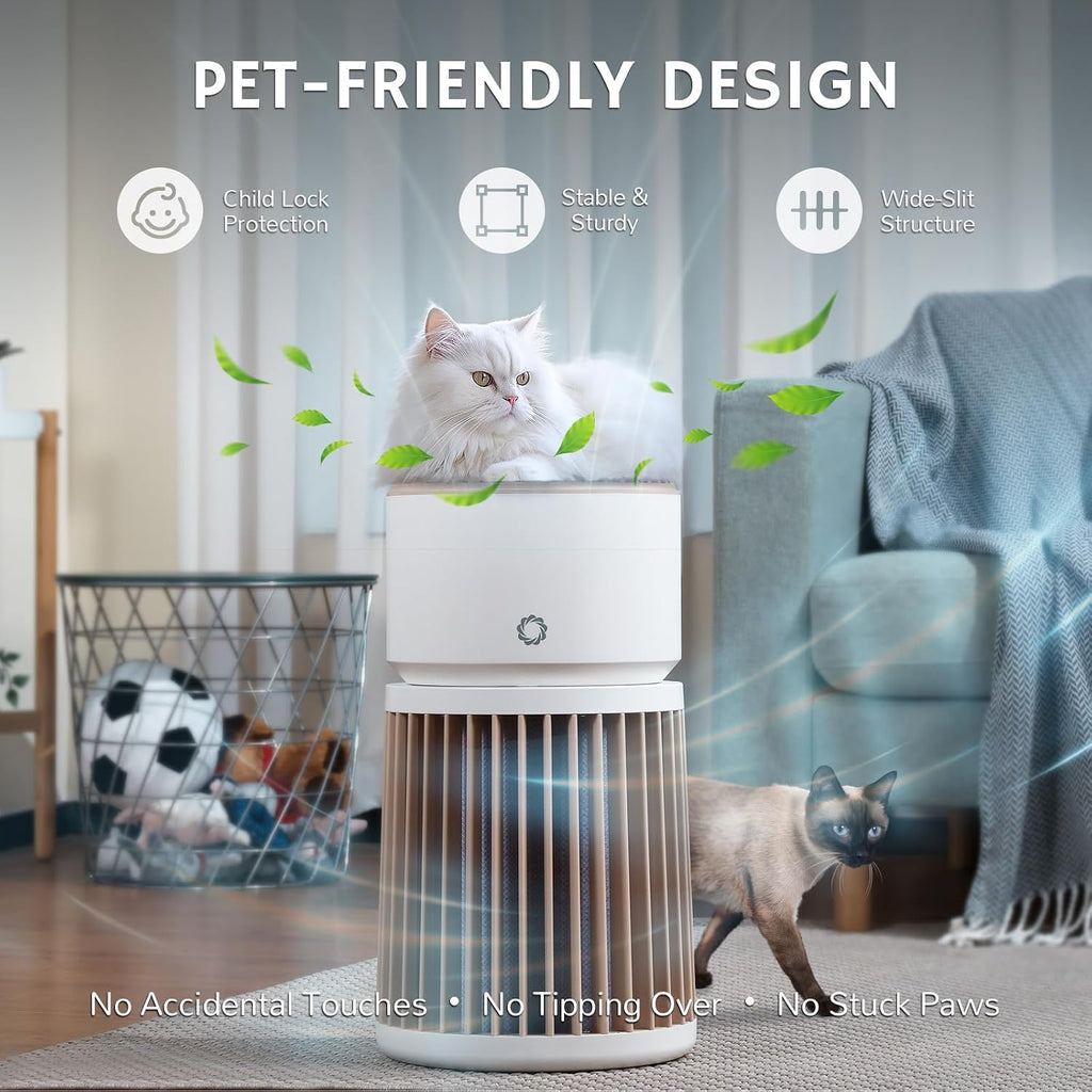 Airthereal H13 HEPA Air Purifier for Home Large Room up to 3500sq.ft, Air Cleaner with Washable Filter, Suitable for Odor, Dust, Smoke, Air Quality Sensor, AGH400