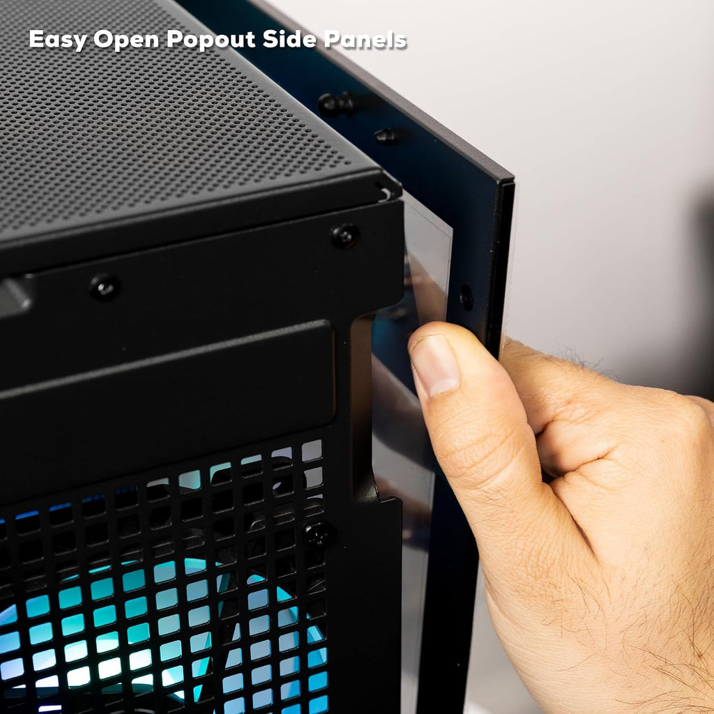 iBUYPOWER Scale Gaming PC Desktop Computer Intel Core i5 14400F CPU, NVIDIA GeForce RTX 4060 8GB GPU, 16GB DDR5 RGB 5200MHz RAM, 1TB NVMe SSD, Windows 11 Home, Gamer Keyboard and Mouse - SCI5N4601