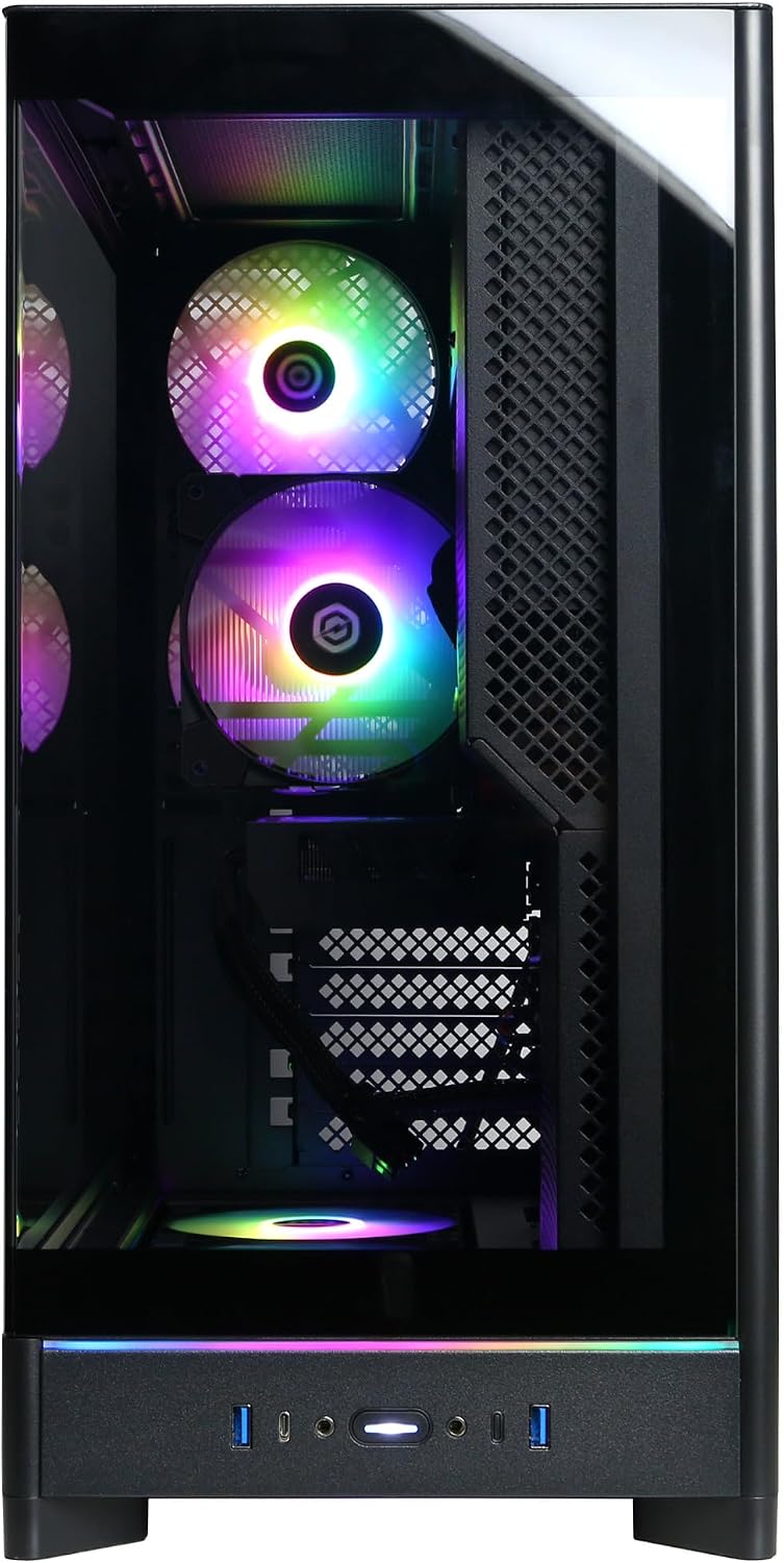 CyberPowerPC Gamer Xtreme VR Gaming PC, Intel Core Ultra 5 225F 3.3GHz, Arc B580 12GB, 16GB DDR5, 2TB PCIe 4.0 SSD, WiFi Ready & Windows 11 Home (GXiVR8060A33)