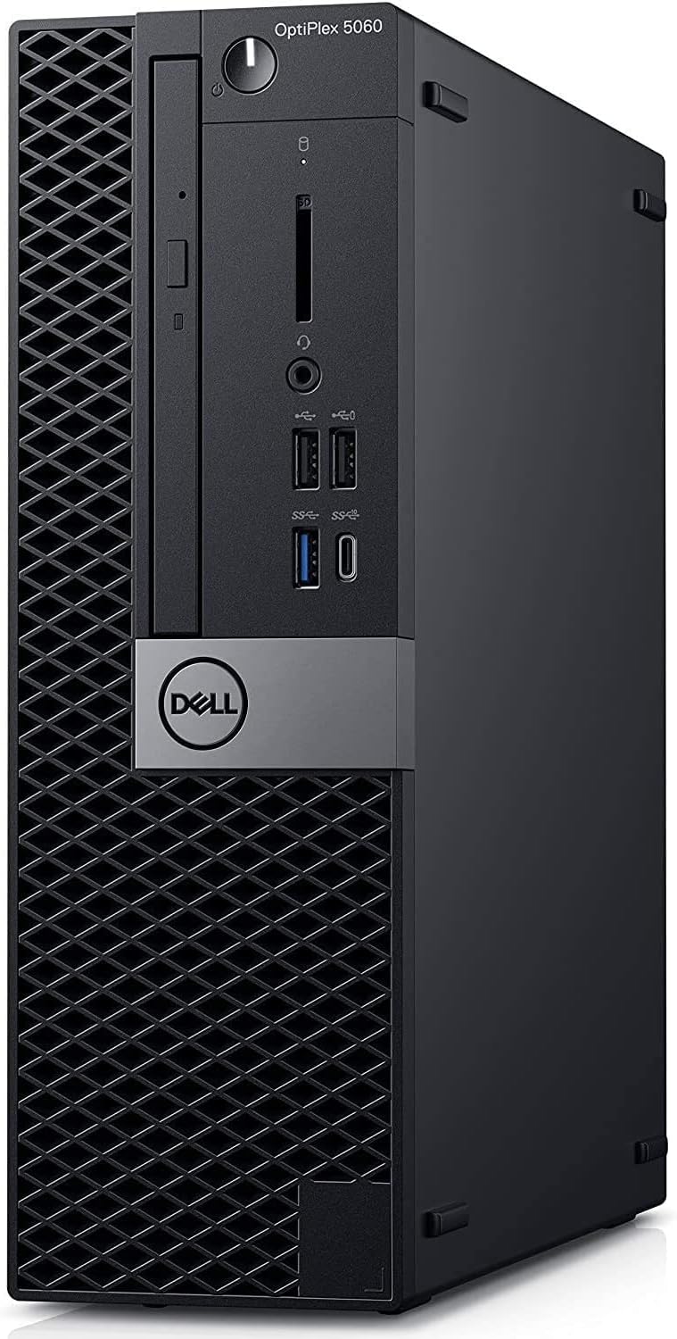 Dell Windows 11 Desktop Computer OptiPlex 5060 | Intel Core i5-8600 Six Core (4.3GHz Turbo) | 16GB DDR4 RAM | 500GB SSD Solid State + 1TB HDD | WiFi + Bluetooth | RGB Mouse + Keyboard (Renewed)