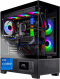 Skytech Gaming Azure 3 Plus Gaming PC, Intel i7 14700F 2.1GHz, NVIDIA RTX 5070 12GB, 2TB Gen4 NVMe SSD, 16GB DDR5 RAM 6000, 850W Gold ATX 3 PSU, 360 ARGB AIO, Wi-Fi, Win 11, Desktop