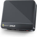 Beelink SER5 MAX Mini PC, AMD Ryzen 7 7735HS(6nm, 8C/16T) up to 4.75GHz, Mini Computer 24GB LPDDR5 RAM 500GB NVME SSD, Micro PC 4K@60Hz Triple Display, Mini Gaming Computer WiFi6/BT5.2/HTPC/W-11 Pro