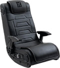 X Rocker Video Gaming Floor Rocker Chair, Built-in Audio, College Dorm Essentials for Guys and Girls, Bedroom, Foldable, Gifts for Gamers