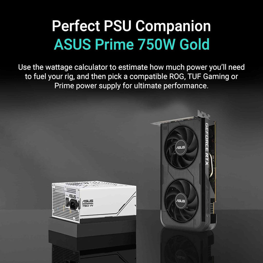 ASUS Dual GeForce RTX™ 5050 8GB GDDR6 (PCIe 5.0, 8GB GDDR6, DLSS 4, HDMI 2.1b, DisplayPort 2.1b, 2-Slot, Axial-tech Fan Design, 0dB Technology, Dual BIOS and More)