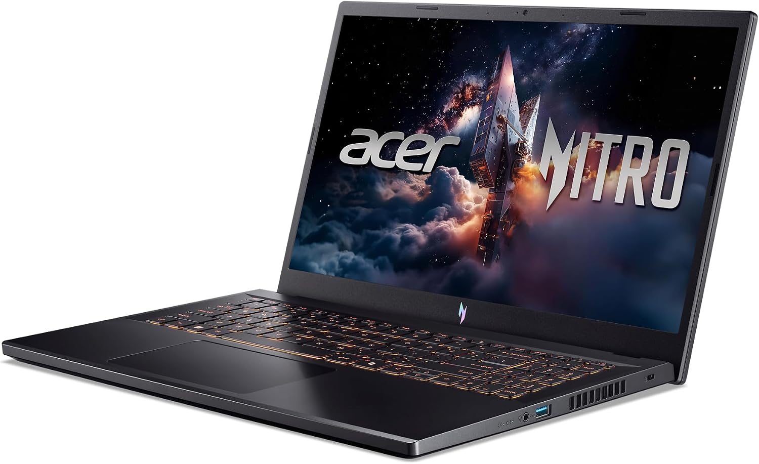 acer Nitro V Gaming Laptop | Intel Core i7-13620H Processor | NVIDIA GeForce RTX 4050 Laptop GPU | 15.6' FHD IPS 165Hz Display | 16GB DDR5 | 1TB Gen 4 SSD | Wi-Fi 6 | Backlit KB | ANV15-52-76NK