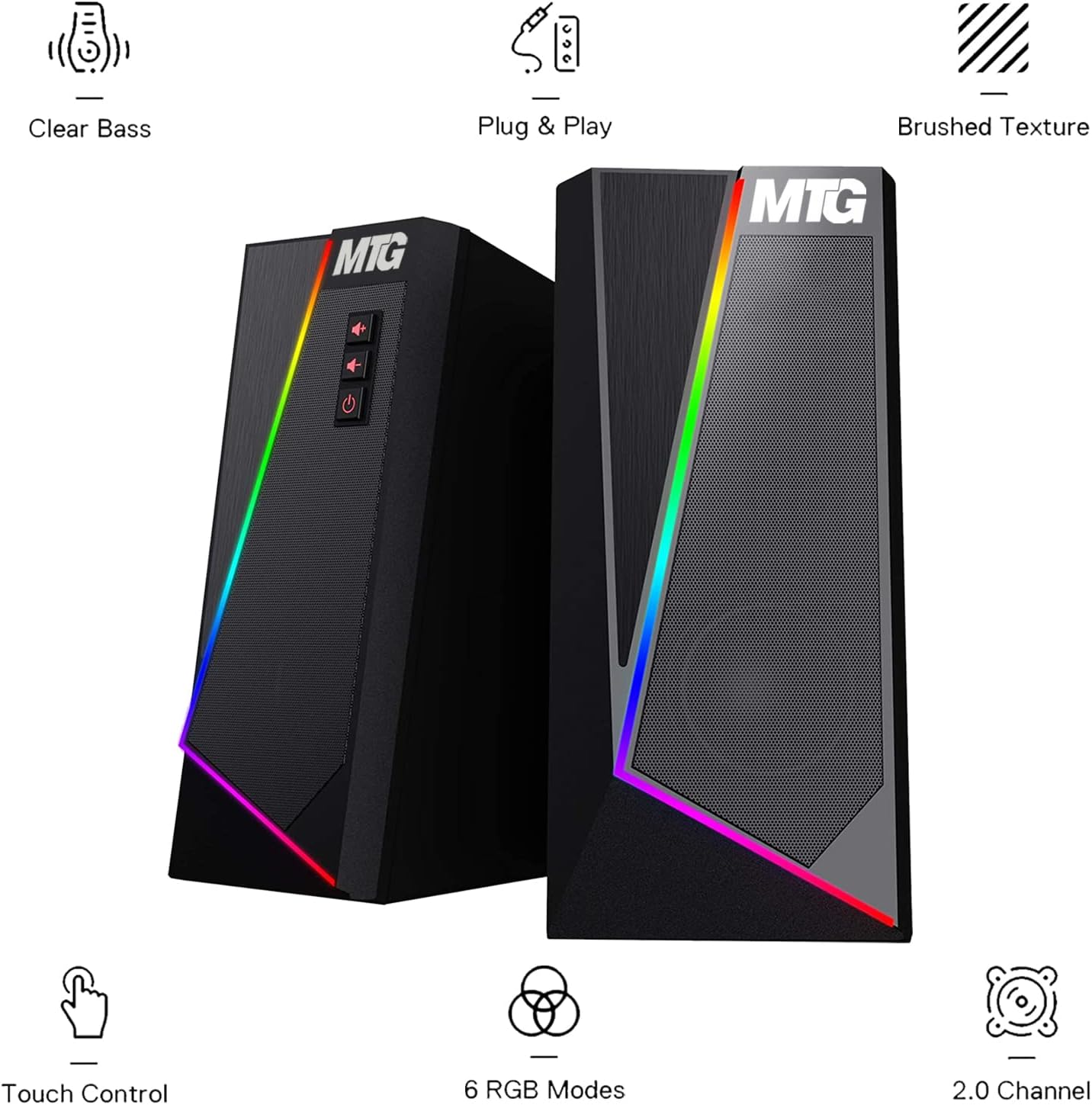 HP Elite 800G1 Desktop Computer PC, Intel Core i5 4th Gen Processor, 16GB RAM, 2TB HDD, MTG New 22 inch Monitor, RGB Speaker and Keyboard Mouse, WiFi Windows 11 64-Bit (Renewed)