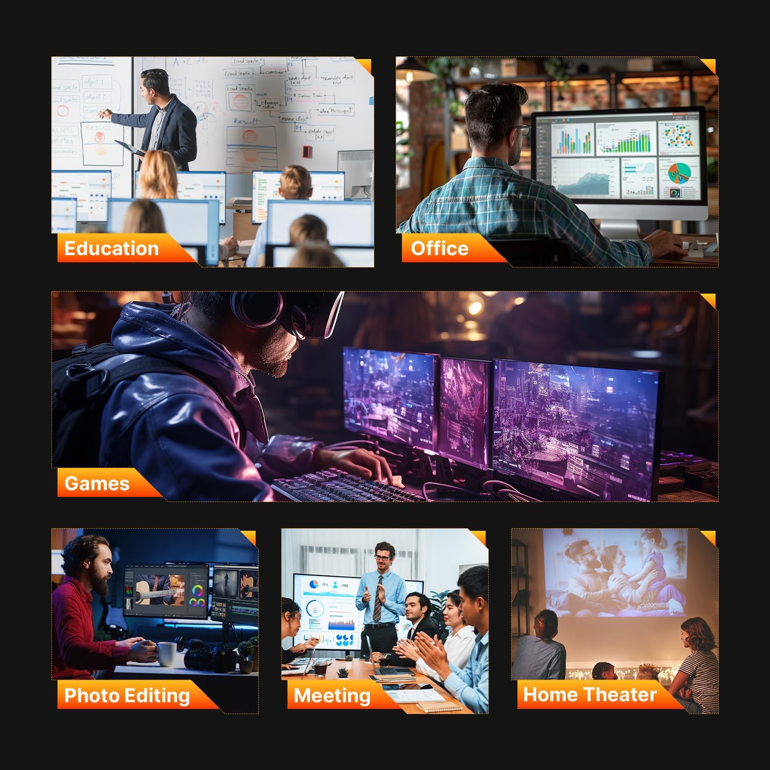 BOSGAME P5 Pro Mini PC, AMD Ryzen 7 6800H Mini Computers, 32GB DDR5, 1TB PCIe SSD, 4K Triple Display & USB4, Dual 2.5G LAN & Wi-Fi 6E & BT5.2, Desktop Computer for Gaming, Office