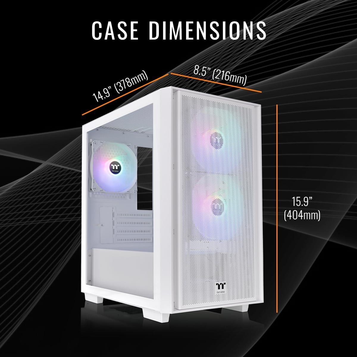 Thermaltake LCGS Versa u2660TS Gaming Desktop (Intel® Core™ Ultra 7 265KF, 32GB 6000MT/s DDR5 RGB Memory, NVIDIA GeForce® RTX 5060 Ti 8G, 2TB NVMe M.2, WiFi, Windows 11) H16S-B860-56T-LCS