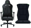 Razer Enki X Essential Gaming Chair + Freyja HD Haptic Gaming Chair Cushion: All-Day Comfort - Built-in Lumbar Arch - Optimized Cushion Density - Dual-Textured, Eco-Friendly Synthetic Leather