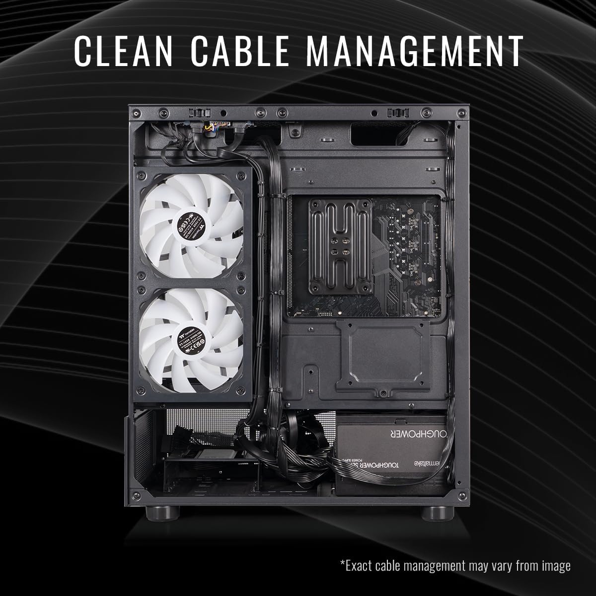Thermaltake LCGS View i1260-170 Gaming Desktop (Intel Core™ i5-12600KF, ToughRam DDR4 3600Mhz 16GB RGB Memory, NVIDIA® GeForce RTX™ 5060, 1TB NVMe M.2, WiFi, Windows 11) V17B-B76R-560-LCS