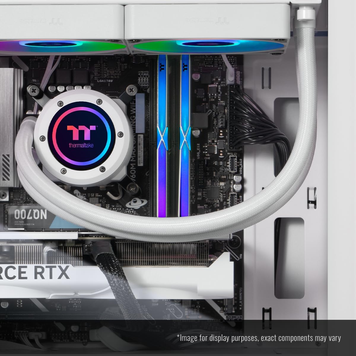 Thermaltake LCGS Versa i570S Gaming Desktop (Intel Core™ i9-14900KF, 32GB 6000MT/s DDR5 RGB Memory, NVIDIA GeForce® RTX 5070, 1TB NVMe M.2, WiFi, Windows 11) H16S-B760-570-LCS
