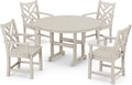 POLYWOOD® Chippendale Dining Set, Sand