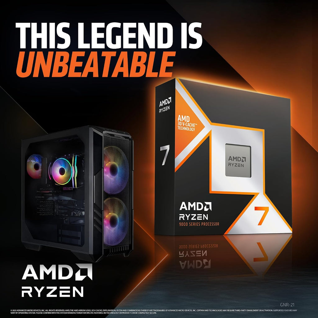 Cooler Master HAF 5 Pro Gaming PC – AMD RYZEN 7 7800X3D, NVIDIA GeForce RTX 5070 12GB, 32GB DDR5 6000MHz, 2TB Gen4 M.2, Windows 11, V Platinum 1100 V2 PSU, Hyper 212 Halo, ATX Desktop PC