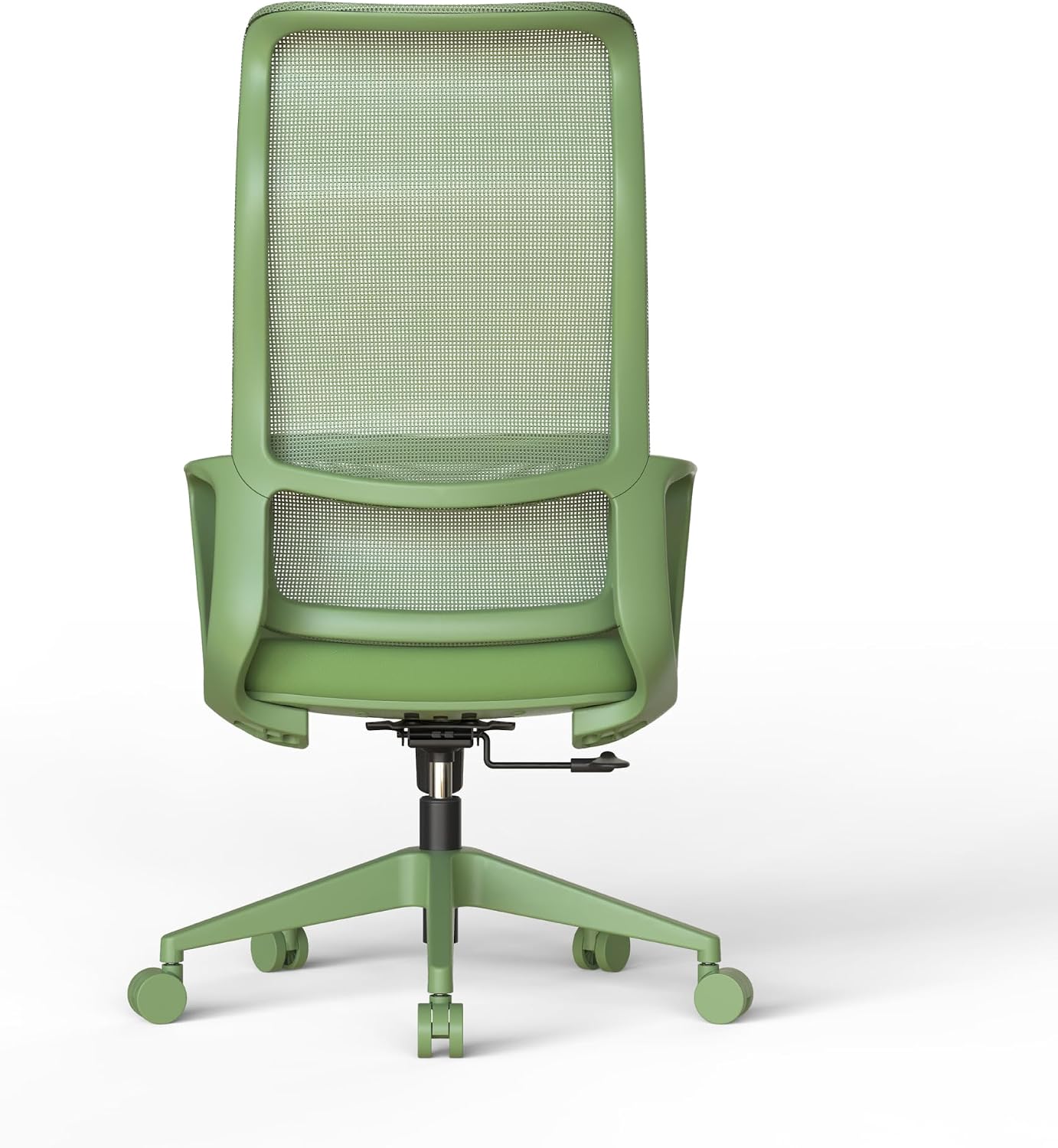 High Back Ergonomic Colorful Office Chair, Breathable Nylon Mesh Desk Chair with Adjustable Lumbar Support, 300LBS Swivel Rolling Computer Chair for Home Office Work(Americana, Green)