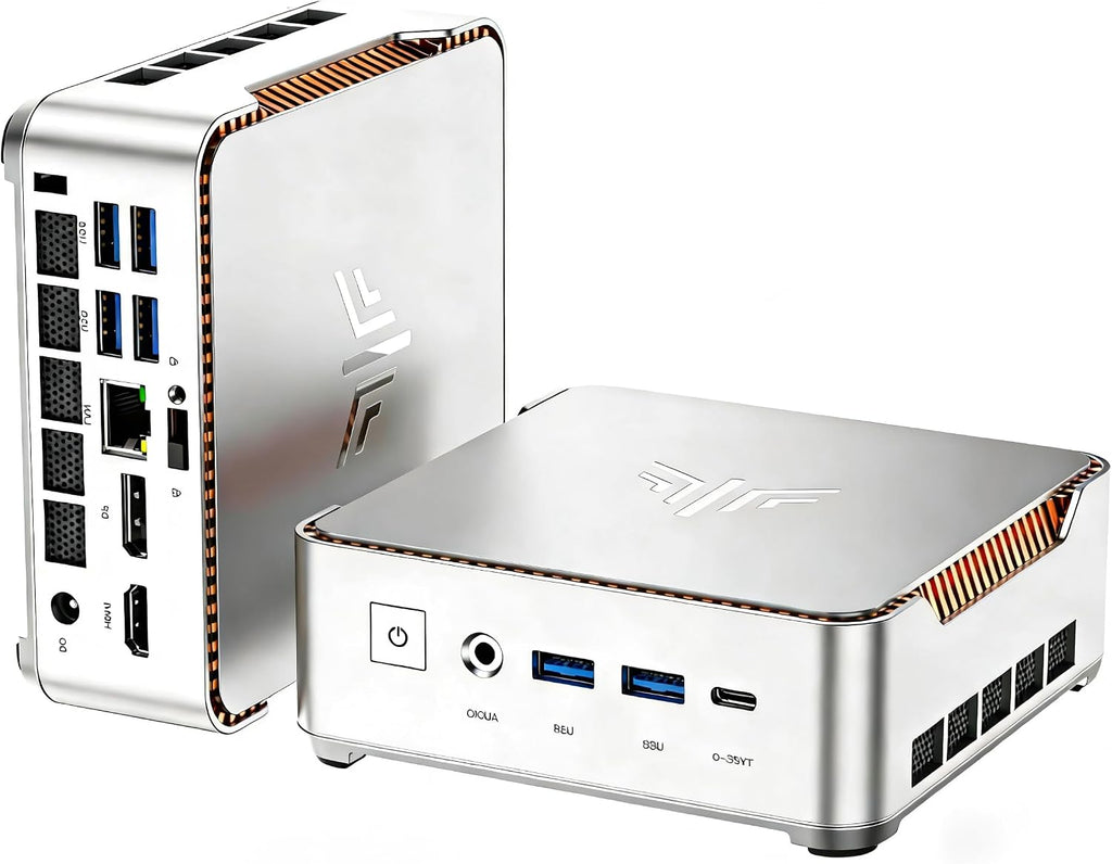 KAMRUI Hyper H2 Mini Gaming PC, in-tel Core i9-11900H (Beat 1195G7/5825U, up to 4.9GHz) 32GB RAM 1TB SSD Mini Desktop Computers, Triple 4K Display 6*USB3.2, USB-C, HDMI, DP, WiFi6, BT5.2, Office Home