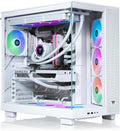 Thermaltake LCGS View 9580S-380XL Gaming Desktop (AMD Ryzen™ 9 9950X3D, ToughRam 32GB DDR5 6000MT/s RGB Memory, NVIDIA® GeForce RTX™ 5080, 2TB NVMe M.2, WiFi, Windows 11) VXLS-X870-580-LCS