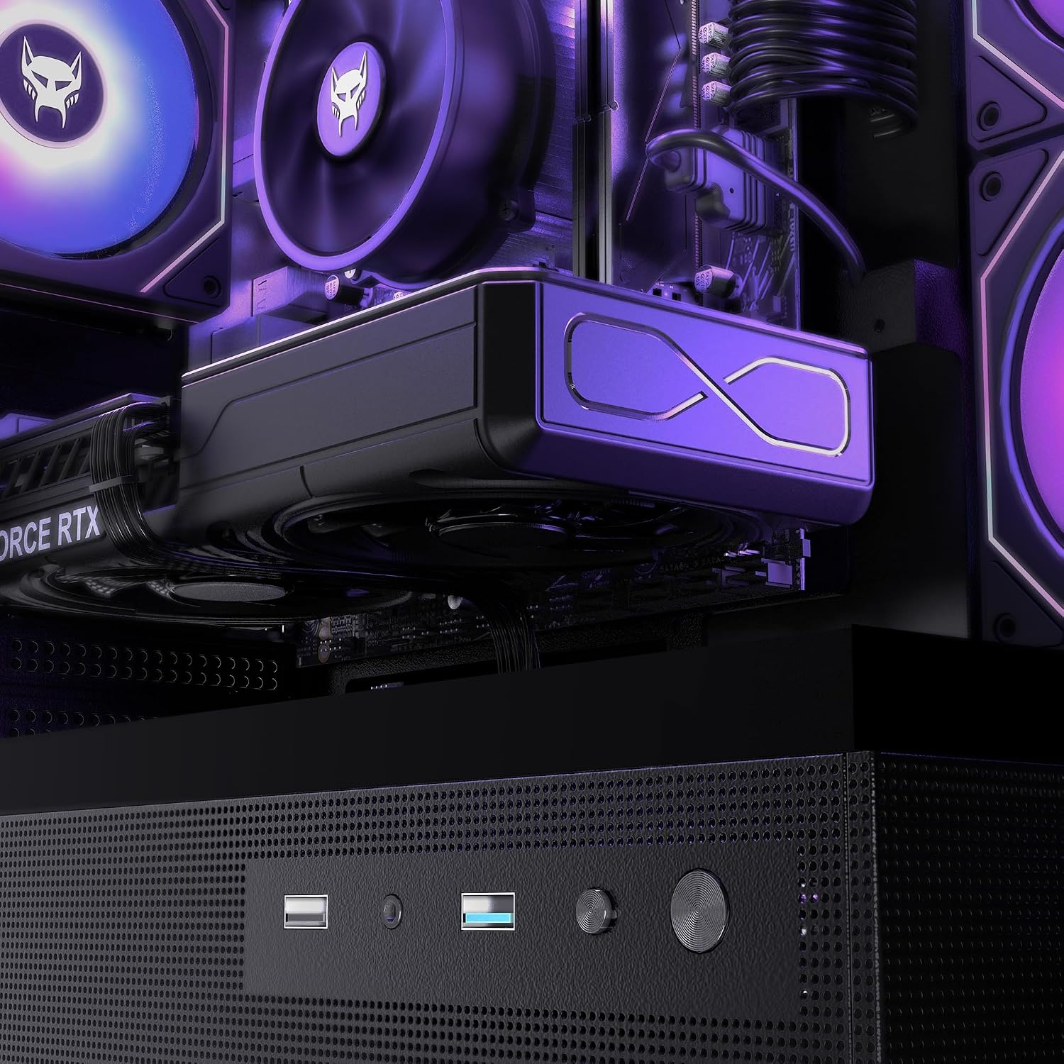 BEASTCOM Q5 Pro Gaming PC | AMD Ryzen 5 4500 6X 4,10GHz 12 Threads | GeForce RTX 3050 6GB | 16GB RAM | 1TB NVMe SSD | WiFi 5