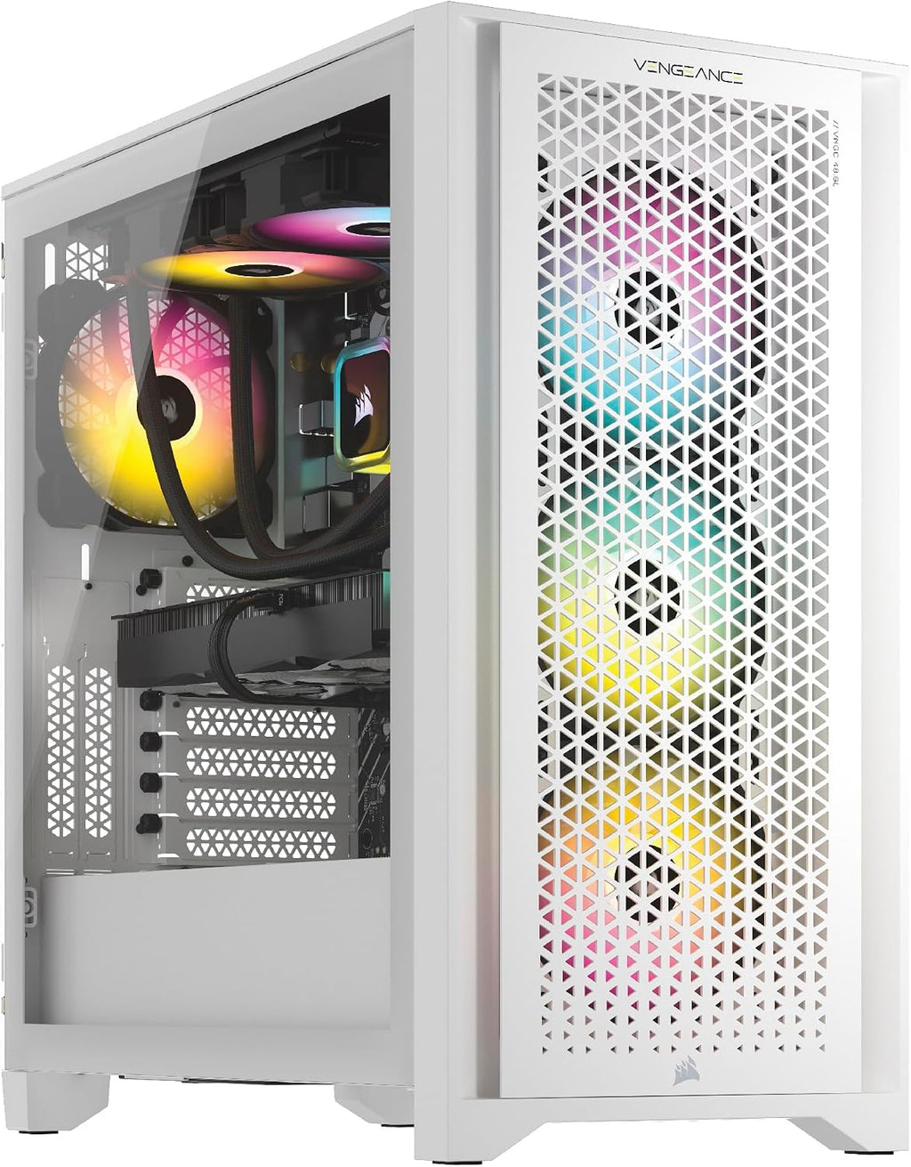 Corsair Vengeance i7500 Series Gaming PC | Liquid Cooled Intel Core i7 14700KF CPU, NVIDIA GeForce RTX 4070 Ti Super GPU, 32GB Vengeance RGB DDR5 Memory, 1TB M.2 SSD