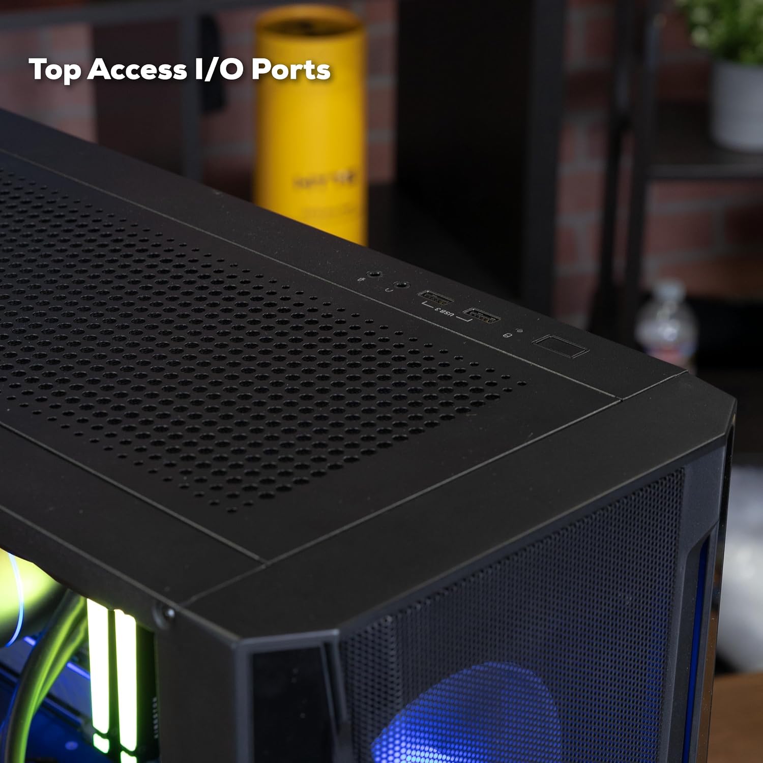 iBUYPOWER TraceMesh Gaming PC Computer Desktop TMI7N46T01 (Intel Core i7 14700F, NVIDIA GeForce RTX 4060 Ti 8GB, 32GB DDR5 5600 RGB (16x2), 1 TB NVMe SSD, WiFi Read, Windows 11 Home)