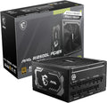MSI MAG A1250GL PCIE5, Fully Modular Compact Gaming 1250W Power Supply, 80+ Gold, ATX 3.1 & PCIe 5.1 Ready, Native Dual-Color 12V-2x6 Cable, 10 Year Warranty
