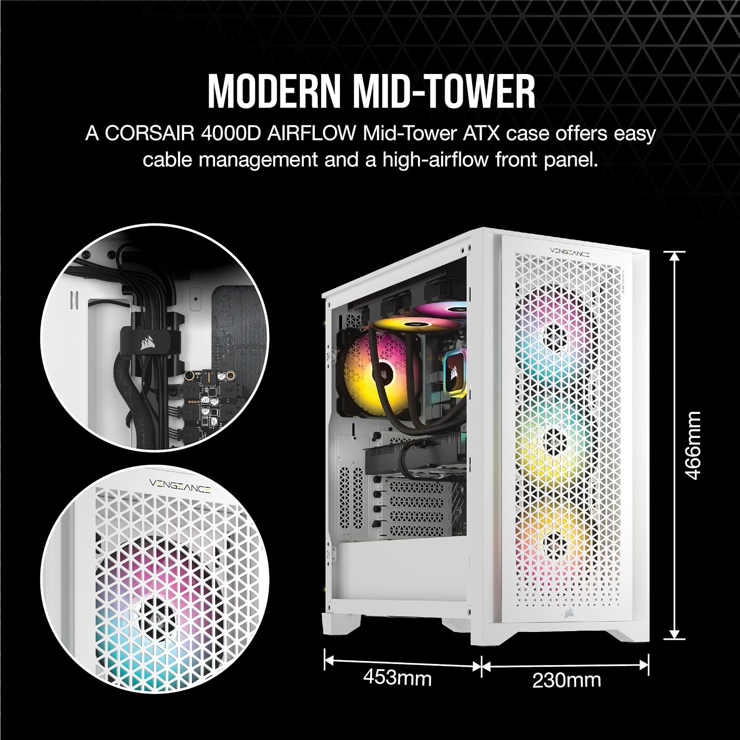 Corsair Vengeance i7500 Series Gaming PC | Liquid Cooled Intel Core i7 14700KF CPU, NVIDIA GeForce RTX 4070 Ti Super GPU, 32GB Vengeance RGB DDR5 Memory, 1TB M.2 SSD