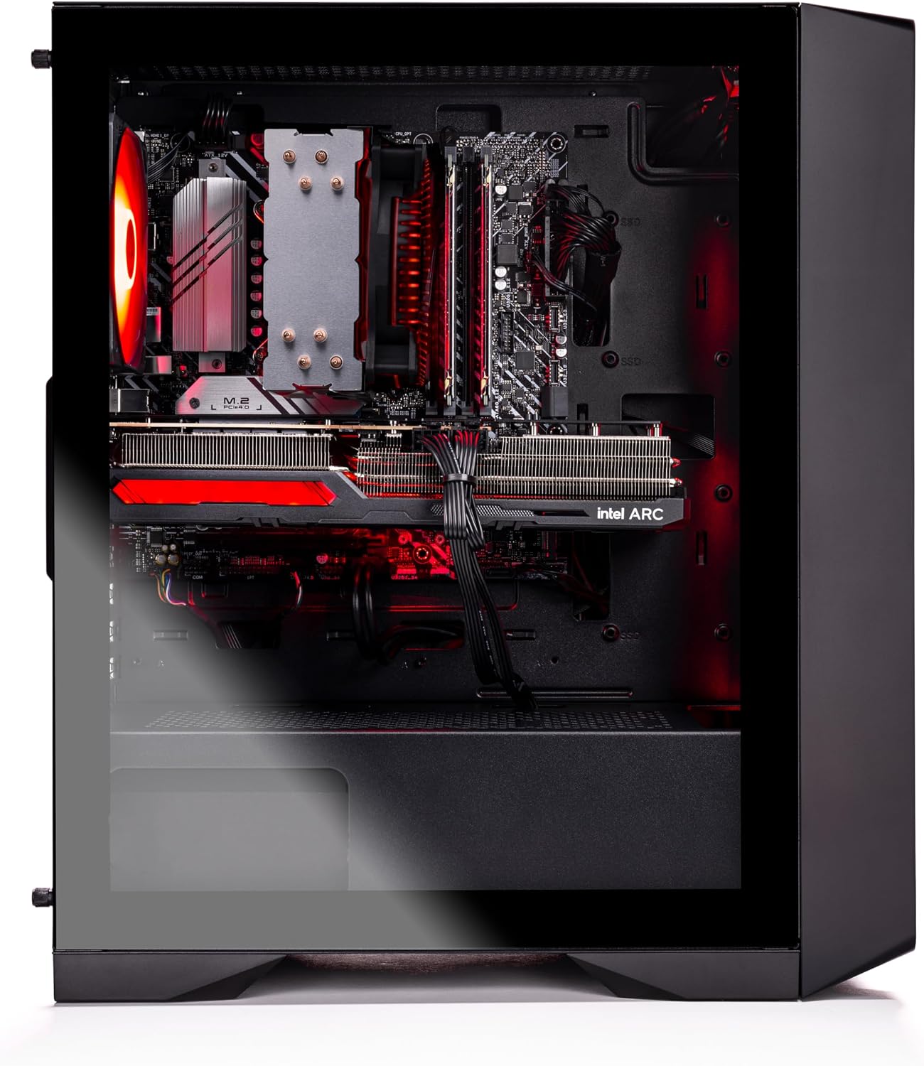Skytech Nebula Gaming PC Desktop, Ryzen 5 3600 3.6 GHz (4.2GHz Turbo), NVIDIA RTX 3050 6GB, 1TB HDD, 16GB DDR4 RAM 3200, 600W Gold PSU, Wi-Fi, Win 11
