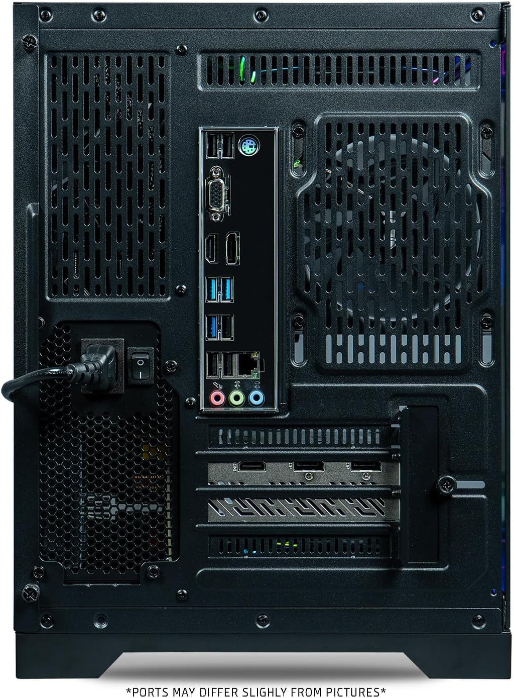 ViprTech Reaper 2.5 Liquid-Cooled PC - AMD Ryzen 7 8700F (5.0Ghz Turbo), AMD RX 9060 XT 16GB, 16GB DDR5 RAM, 1TB NVMe SSD, 800W Gold PSU, VR-Ready, WiFi BT, Win 11, Gaming Desktop Computer, Black