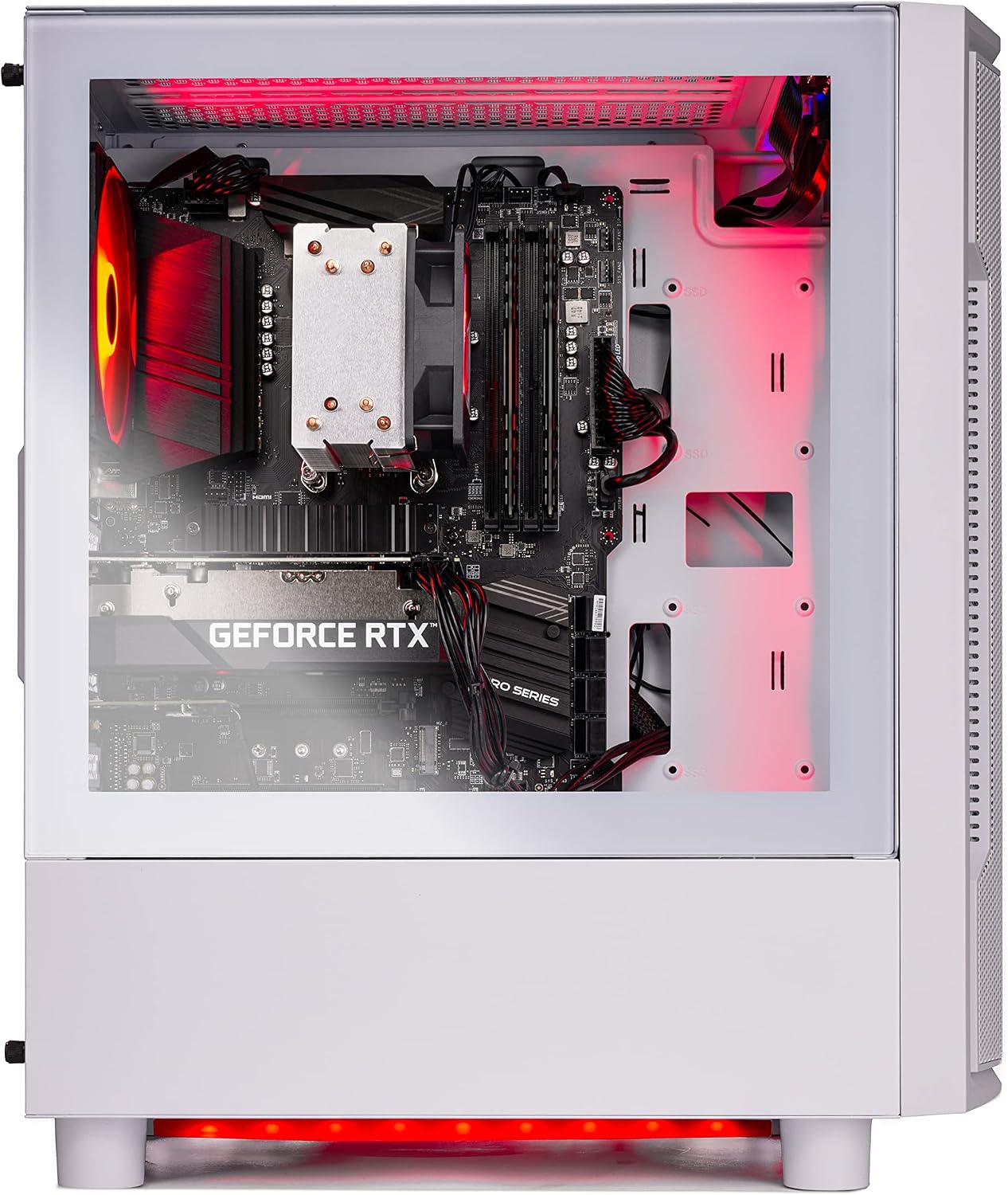 Skytech Archangel Gaming PC Desktop, Intel i5 13400F 2.5 GHz (4.6GHz Turbo Boost), Intel ARC B580 (Better Than 4060), 1TB NVMe SSD, 16GB DDR5 RAM 6000, 650W Gold PSU, Wi-Fi, Win 11