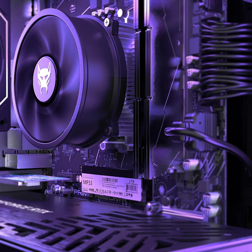 BEASTCOM Q5 Pro Gaming PC | AMD Ryzen 5 4500 6X 4,10GHz 12 Threads | GeForce RTX 3050 6GB | 16GB RAM | 1TB NVMe SSD | WiFi 5