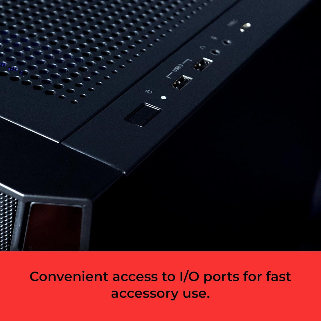 iBUYPOWER Trace Mesh Gaming PC Desktop Computer Intel Core i7 14700F CPU, NVIDIA GeForce RTX 4060 8GB GPU, 32GB DDR5 RGB 5600MHz RAM, 2TB NVMe SSD, Windows 11 Home Advanced,Keyboard,Mouse - TMI7N4601