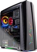 SKYTECH GAMING Shadow II Computer PC Desktop â€' Ryzen 7 2700 8-Core 3.2 GHz, NVIDIA GeForce RTX 2060 6G, 500G SSD, 16GB DDR4, RGB, AC WiFi, Windows 10 Home 64-bit