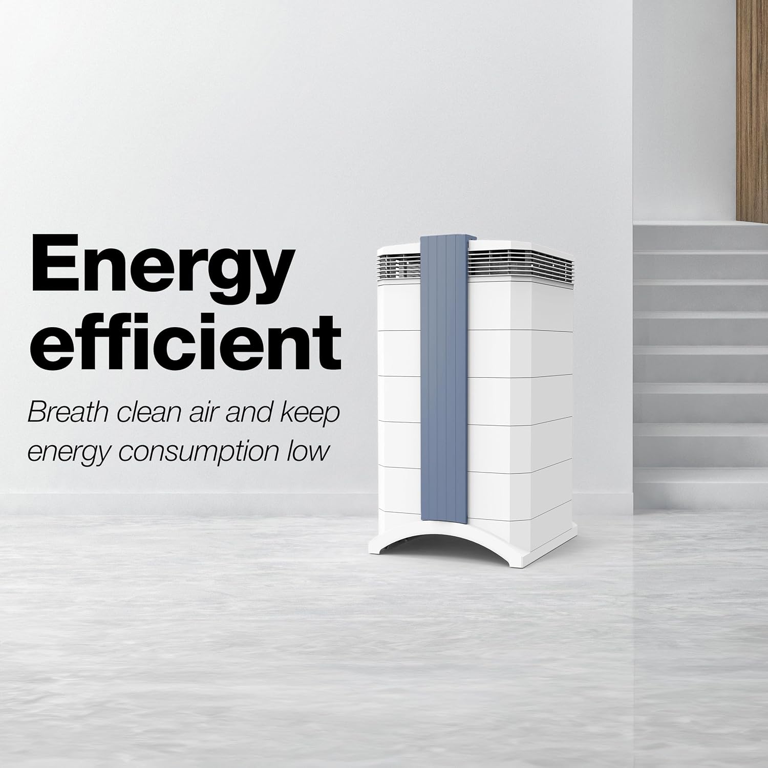 IQAir GC Multigas XE Air Purifier - Filtration for Large Rooms up to 1125 sq ft - Particles, Chemicals, Gases, Odors, Mold, Activated Carbon, Swiss Made, WiFi Enabled