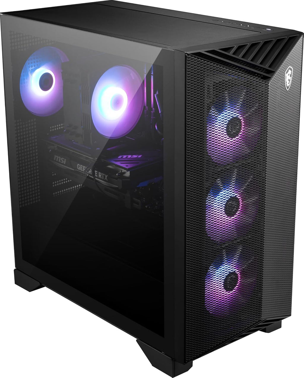 msi Aegis R2 AI Gaming Desktop: Intel Core Ultra 9 285, Geforce RTX 5070Ti, 32GB DDR5, 2TB M.2 NVMe SSD, Air Cooling, USB Type C, VR-Ready, Window 11 Home: C2NVR9-1452US