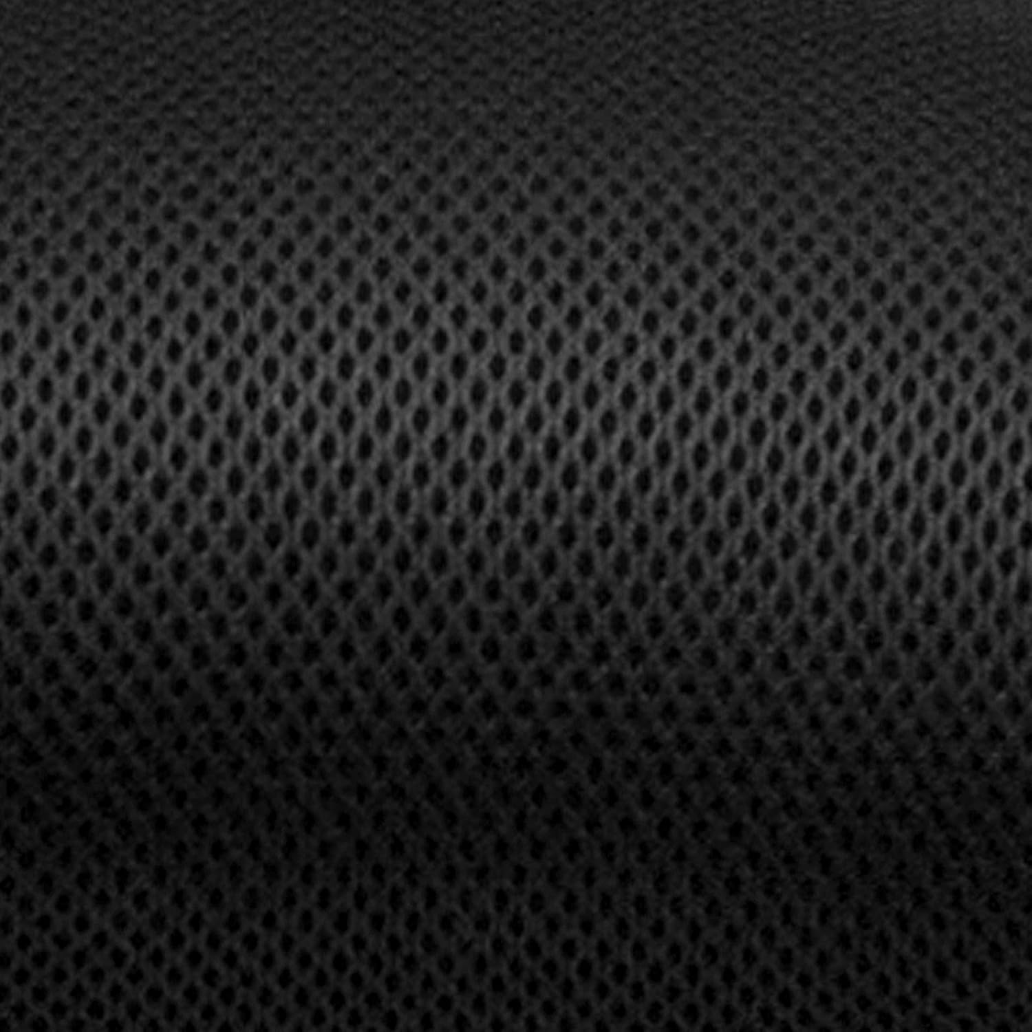 Flash Furniture Nicholas Mid-Back Swivel Desk Chair with Wheels, Mesh Back, Padded Seat, and Armrests, Adjustable Height Mesh Ergonomic Office Chair, Black