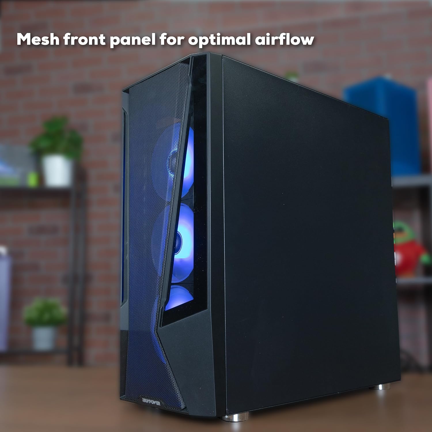 iBUYPOWER Trace Mesh Gaming PC Desktop Computer Intel Core i7 14700F CPU, NVIDIA GeForce RTX 4060 8GB GPU, 32GB DDR5 RGB 5600MHz RAM, 2TB NVMe SSD, Windows 11 Home Advanced,Keyboard,Mouse - TMI7N4601